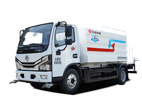 东风股份D6蓝牌洒水车 7方(燃油车)