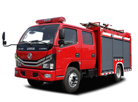 【汉成牌】东风多利卡2吨水罐消防车