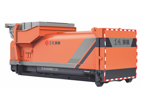 移动式连体垃圾压缩箱SE18LY(18m³)